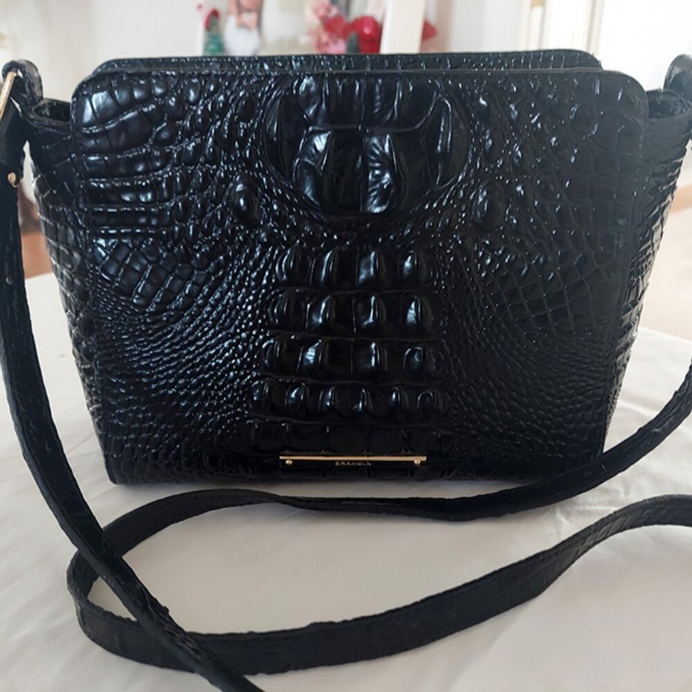 Brahmin Small Black Crossbody bag